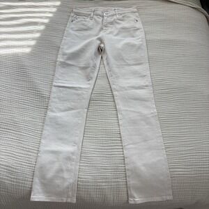 AG Adriano Goldschmied Women's High Rise Jeans in Soft White